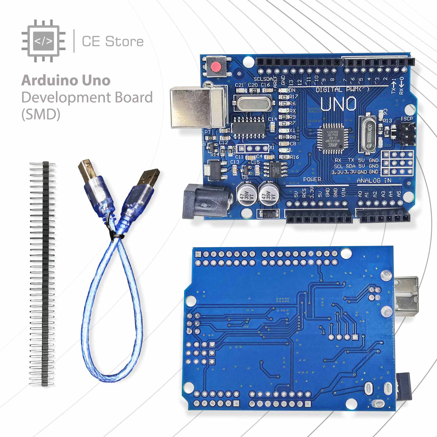 Arduino Uno R3 Development Board (SMD)