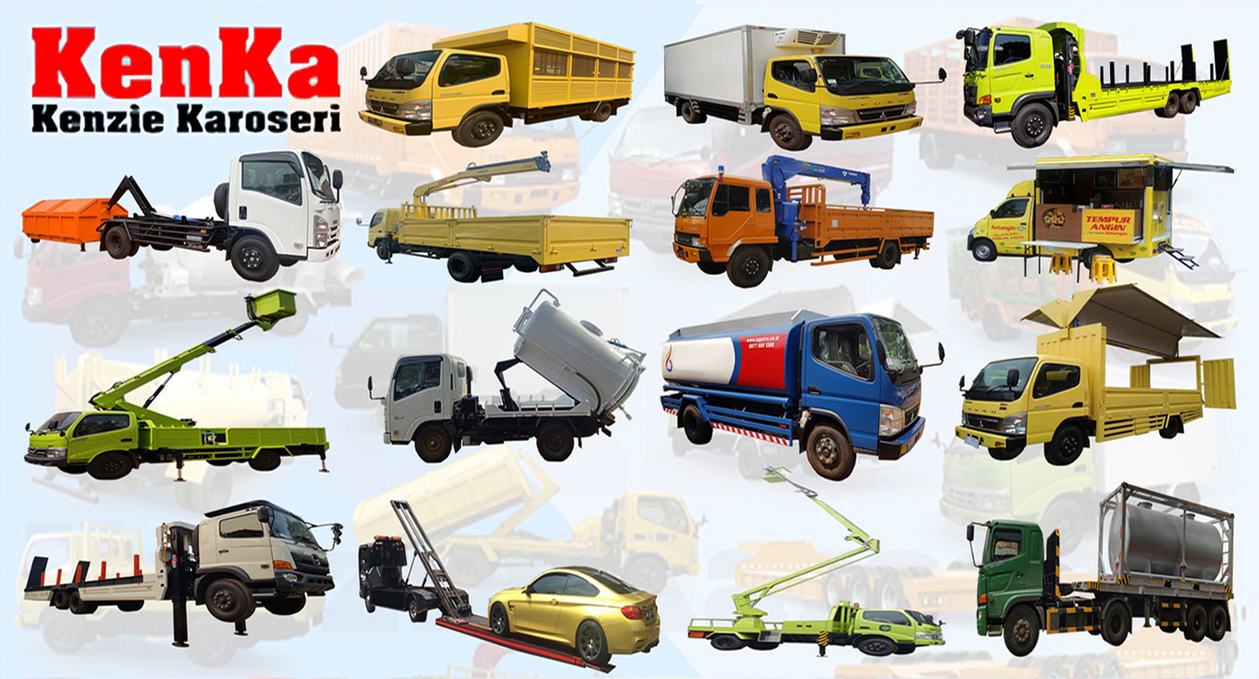Harga Mobil dan Truck Karoseri Mobil Toko - Food Truck - Trailer - Modifikasi 4x4 - Box Alumunium / Besi - Bak Besi