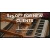$25 OFF your first appointment with LeGrand Piano Services