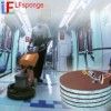 ​Floor cleaning and polishing melamine combo pad for subway train station