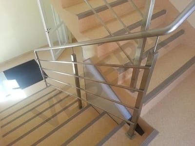 Handrails, stairs, Metalltüren, Kellertüren, поручни, tureklai