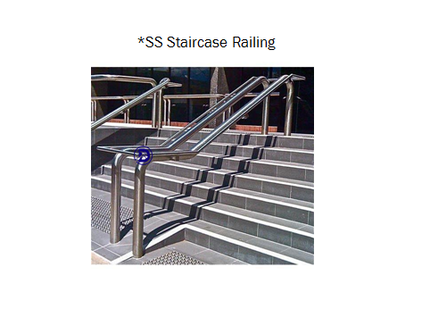 SS Staircase Railing