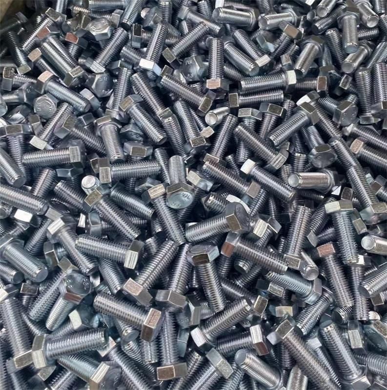 DIN933,Full Thread Bolts,Galvanized bolt, stainless steel screw