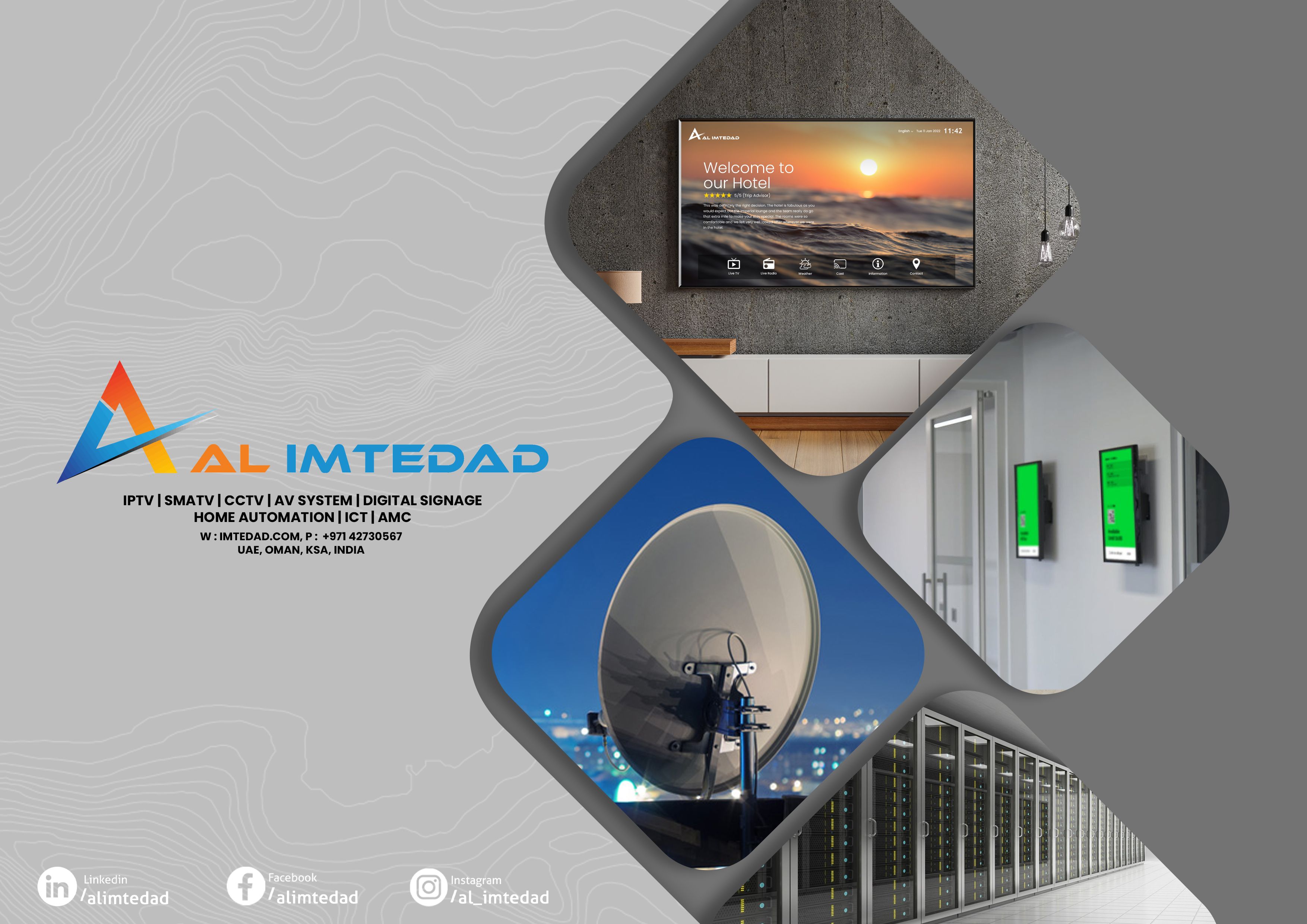IPTV installation from Al Imtedad 