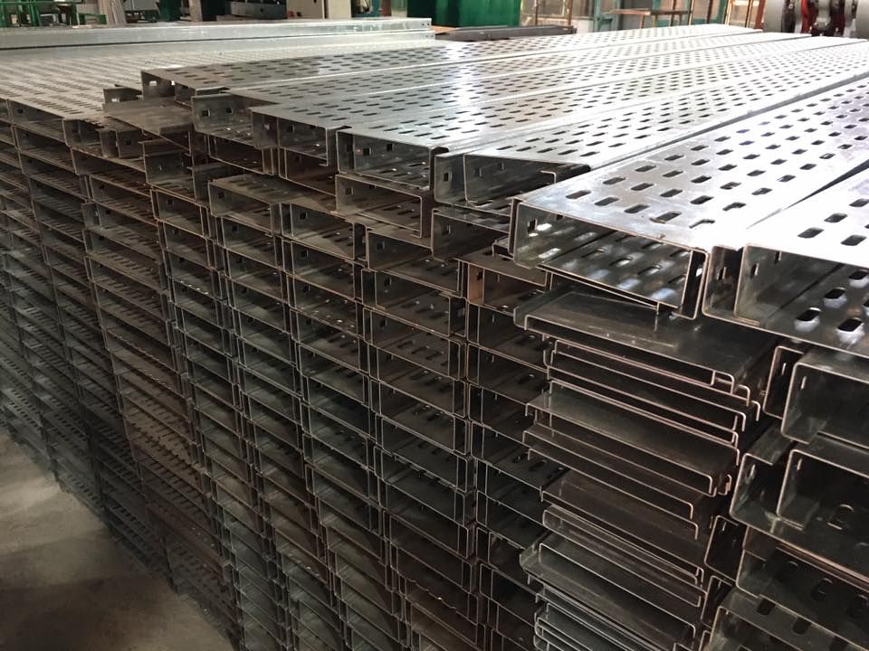 Cable Tray (Perforated, Solid Bottom & Ladder Type) 