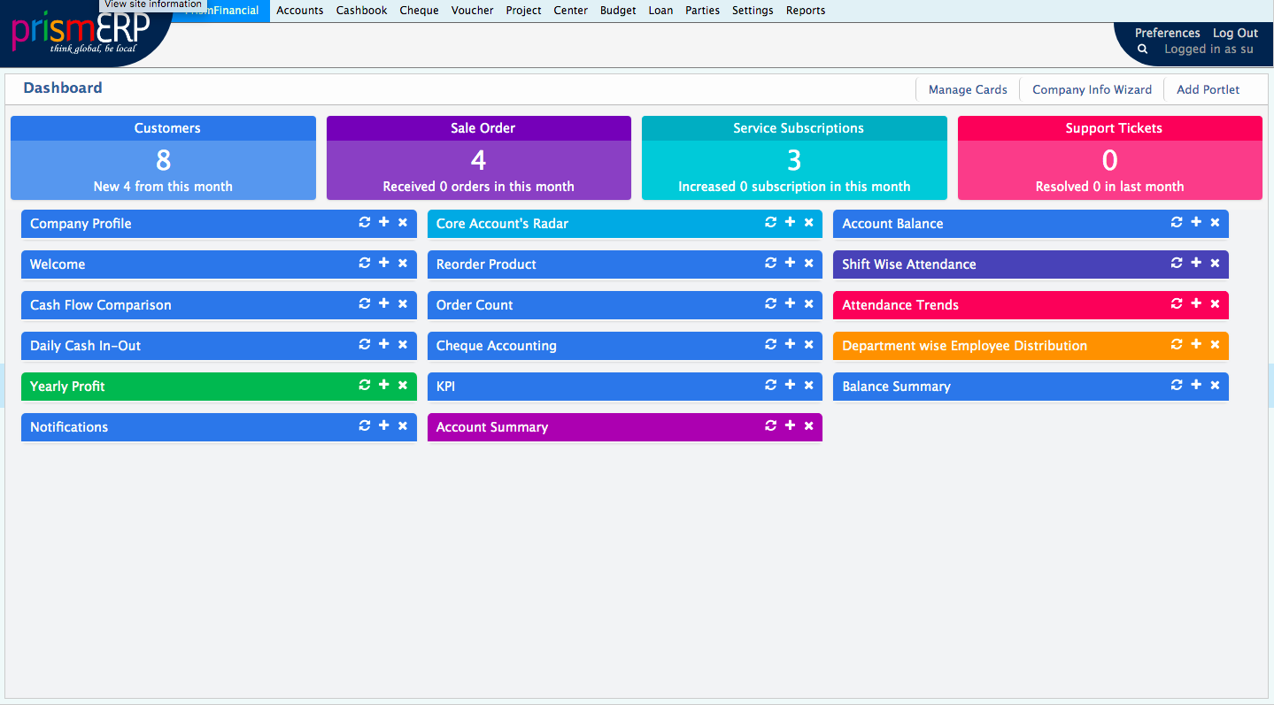 PrismERP- A comprehensive solution for small to large business 