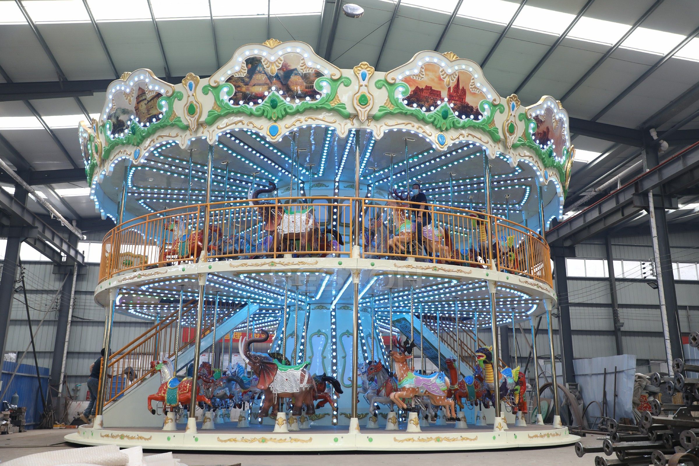 Double Decker Carousel