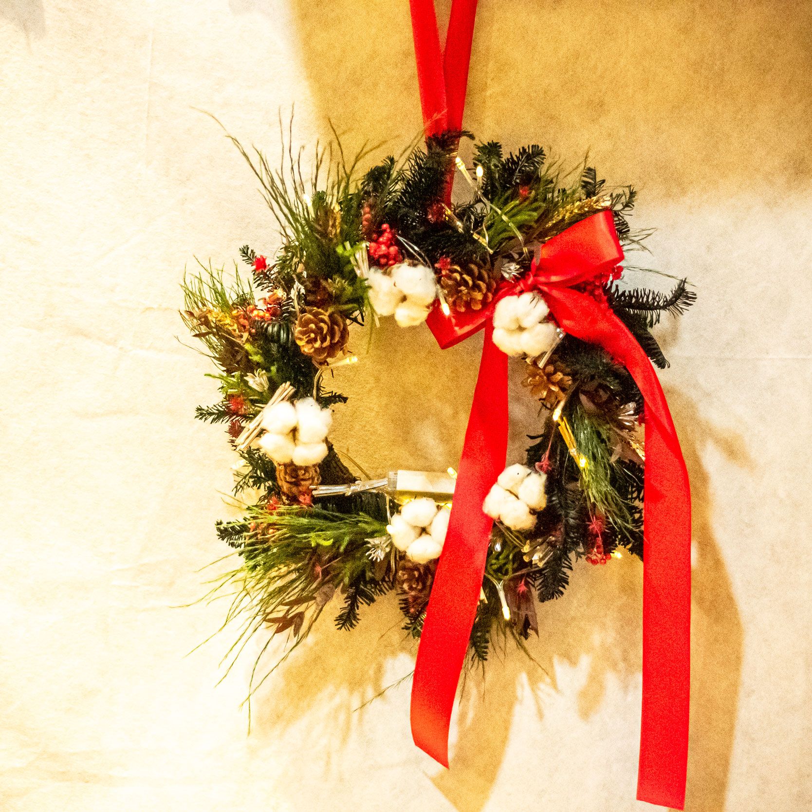 Preserved Noble Fir Christmas Wreath 