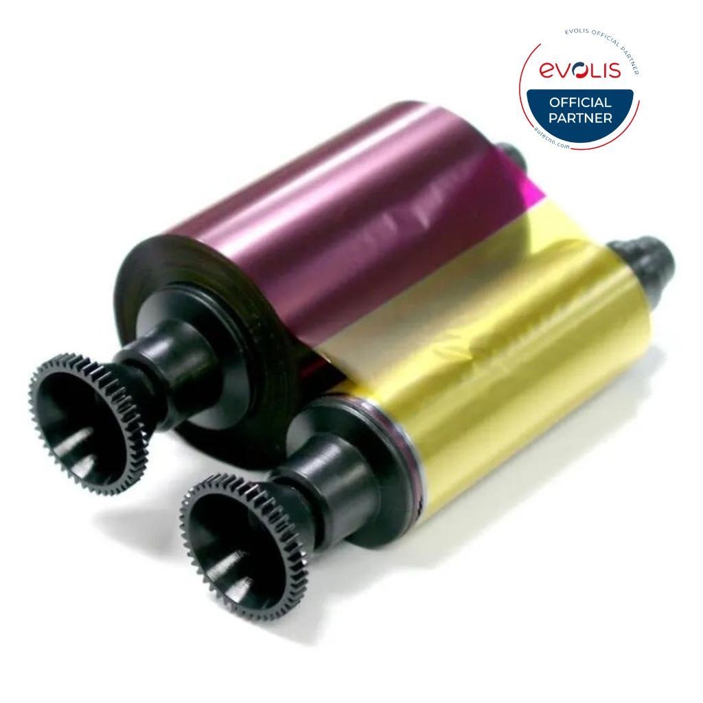 ​Ribbon Cinta impresoras Evolis R3011 Ymcko 200 Impresiones Dualys, Pebble, Securion 