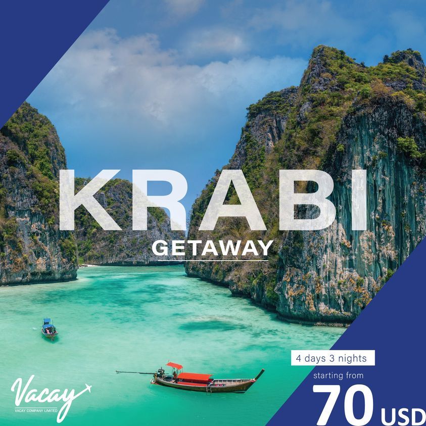 Krabi Getaway! Krabi 4 Days 3 Nights Starting From 70USD 