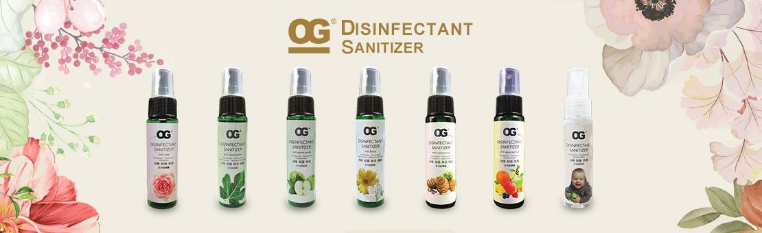 OG DISINFECTANT SANITIZER WITH SCENTLESS
