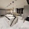 Quality Panda White Marble for Countertop Design