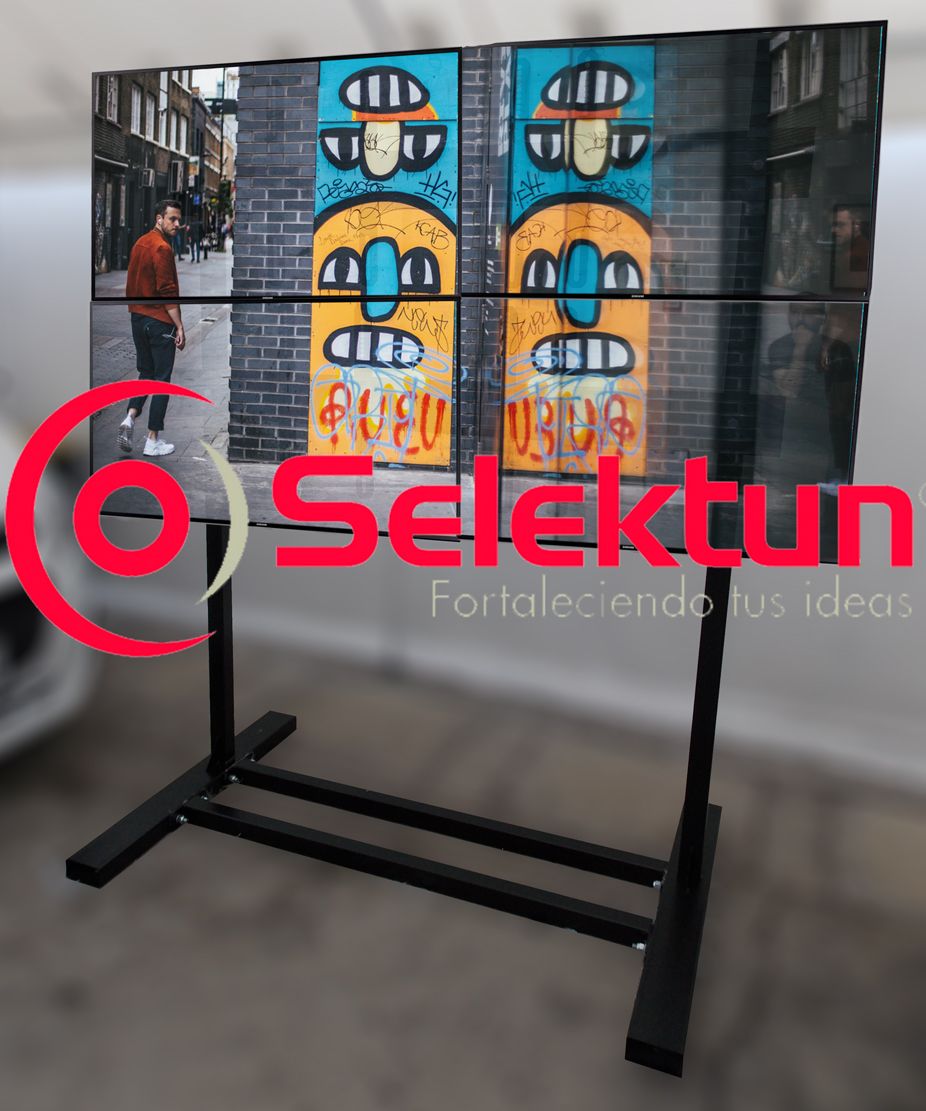 Estructura para videowall digital 