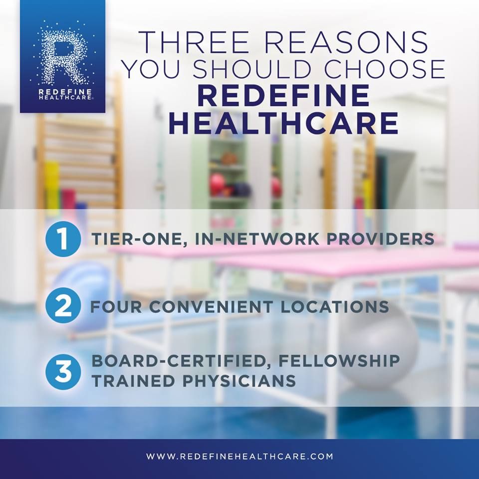 Physical Therapy from Redefine Healthcare 
