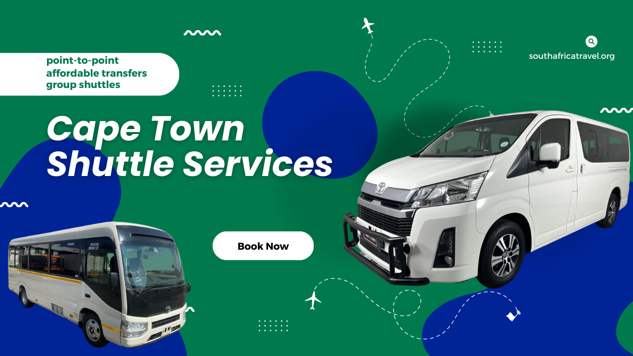 Elevate Your Cape Town Journey with Our Shuttle Services 