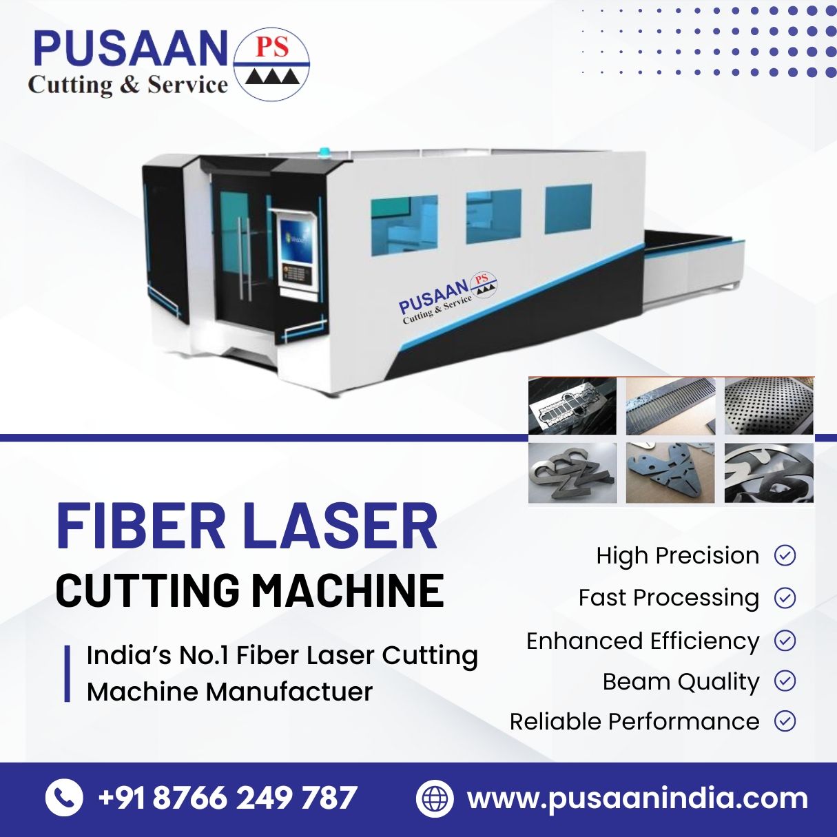 India's No.1 Fiber Laser Cutting Machine Manufacturer and supplier