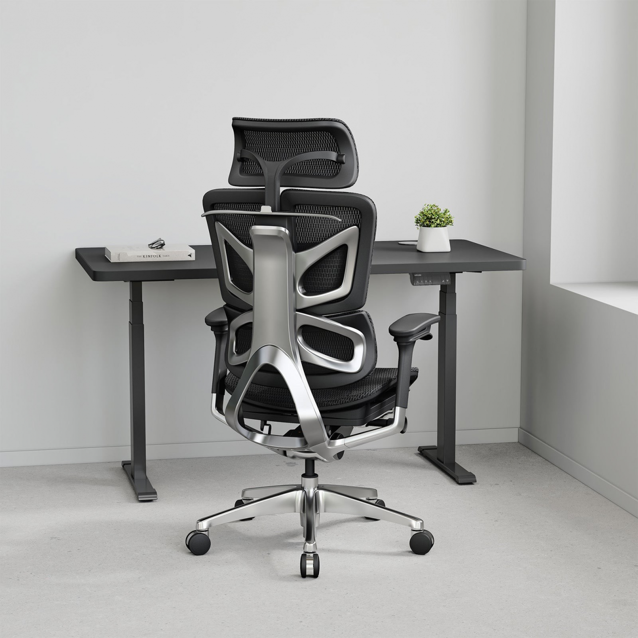 Ergo BUTTERFLY 753 Desk Bundle