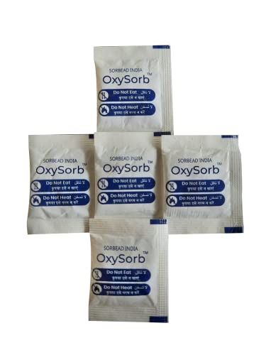 OXYSORB 100cc Oxygen Absorbers/Scavenger  for Food's Longer Shelf Life and Freshness