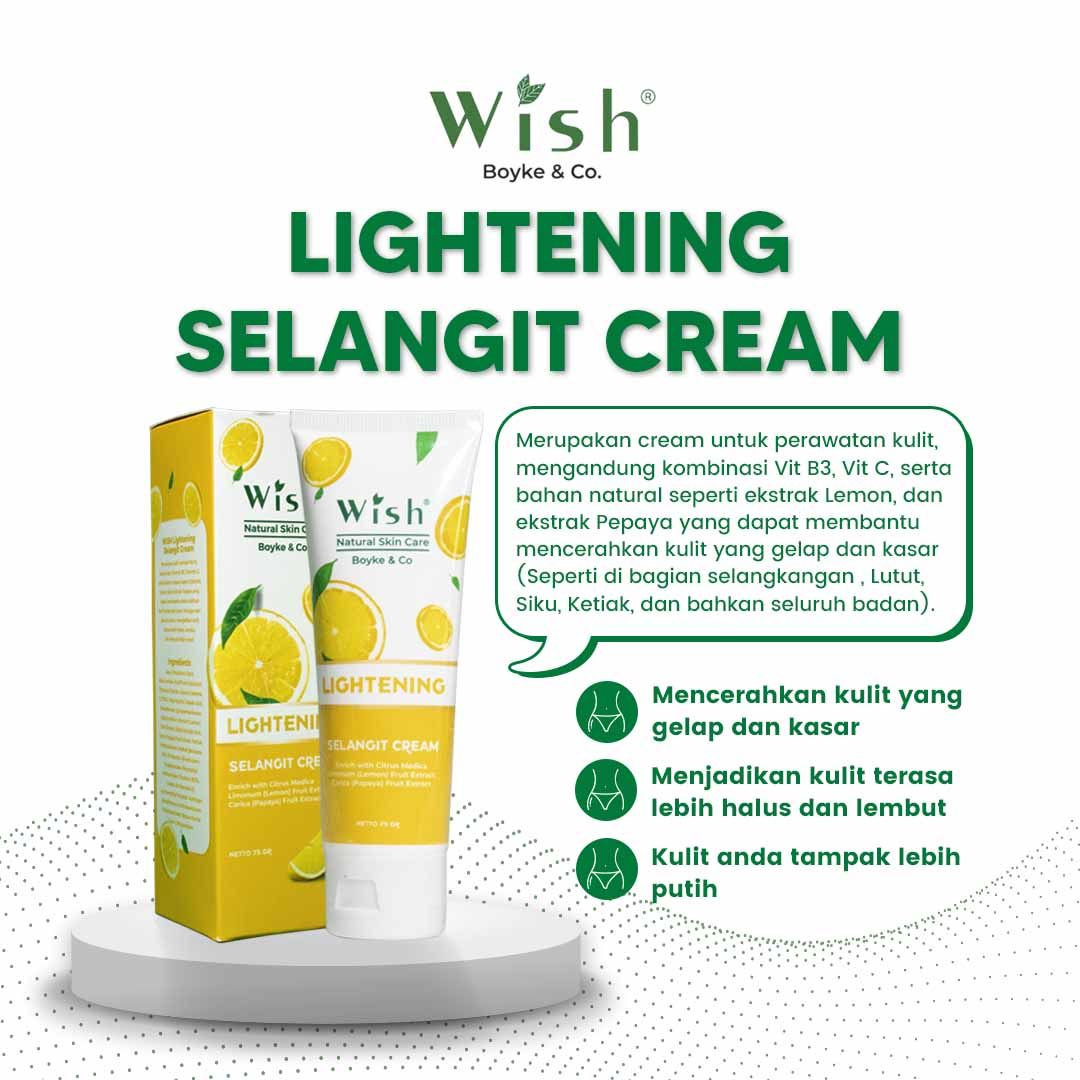 Selangit cream mencerahkan lipatan tubuh dan selangkangan yang menghitam 