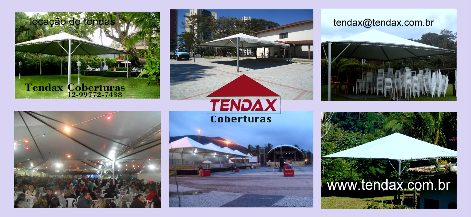 Aluguel de tendas 5x5