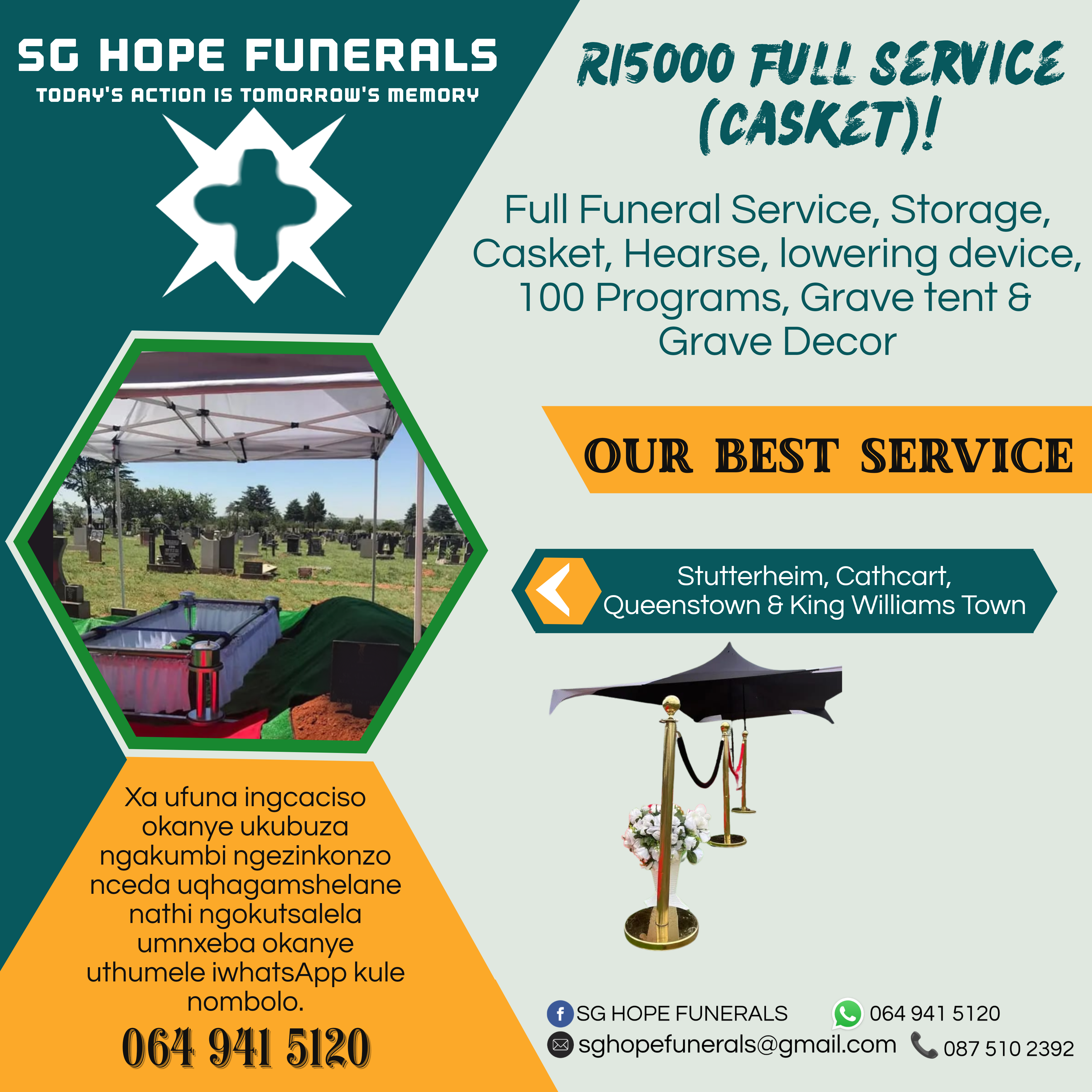 Burial Service