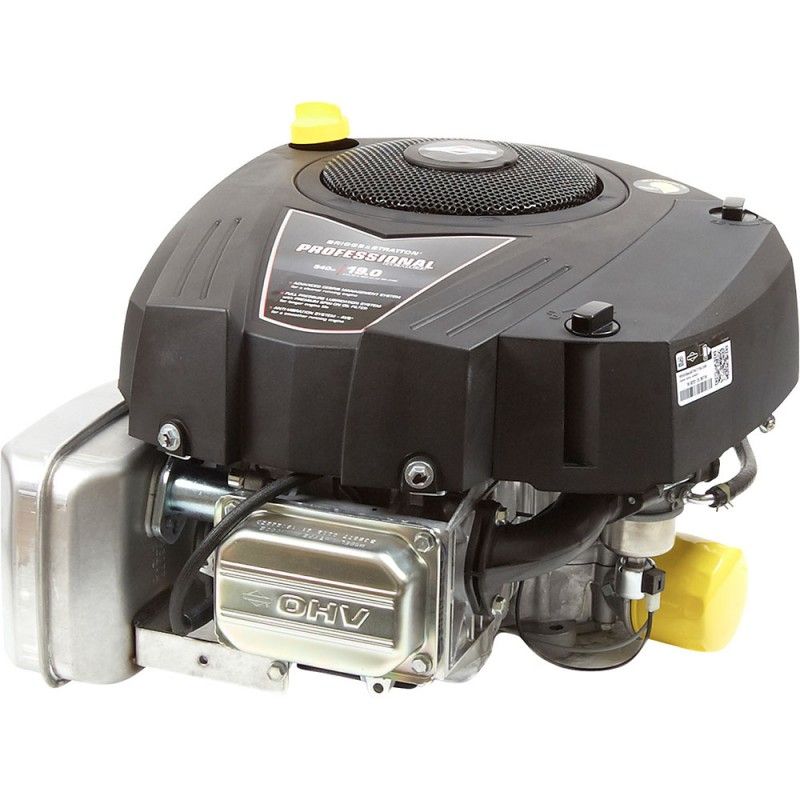 Briggs & Stratton Intek Vertical OHV Engine with Electric Start, 540cc, 1in. x 3 5/32in