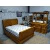 Beautiful Solid Wood Sleigh Bed, Dresser and Night Stand with hidden compartments!