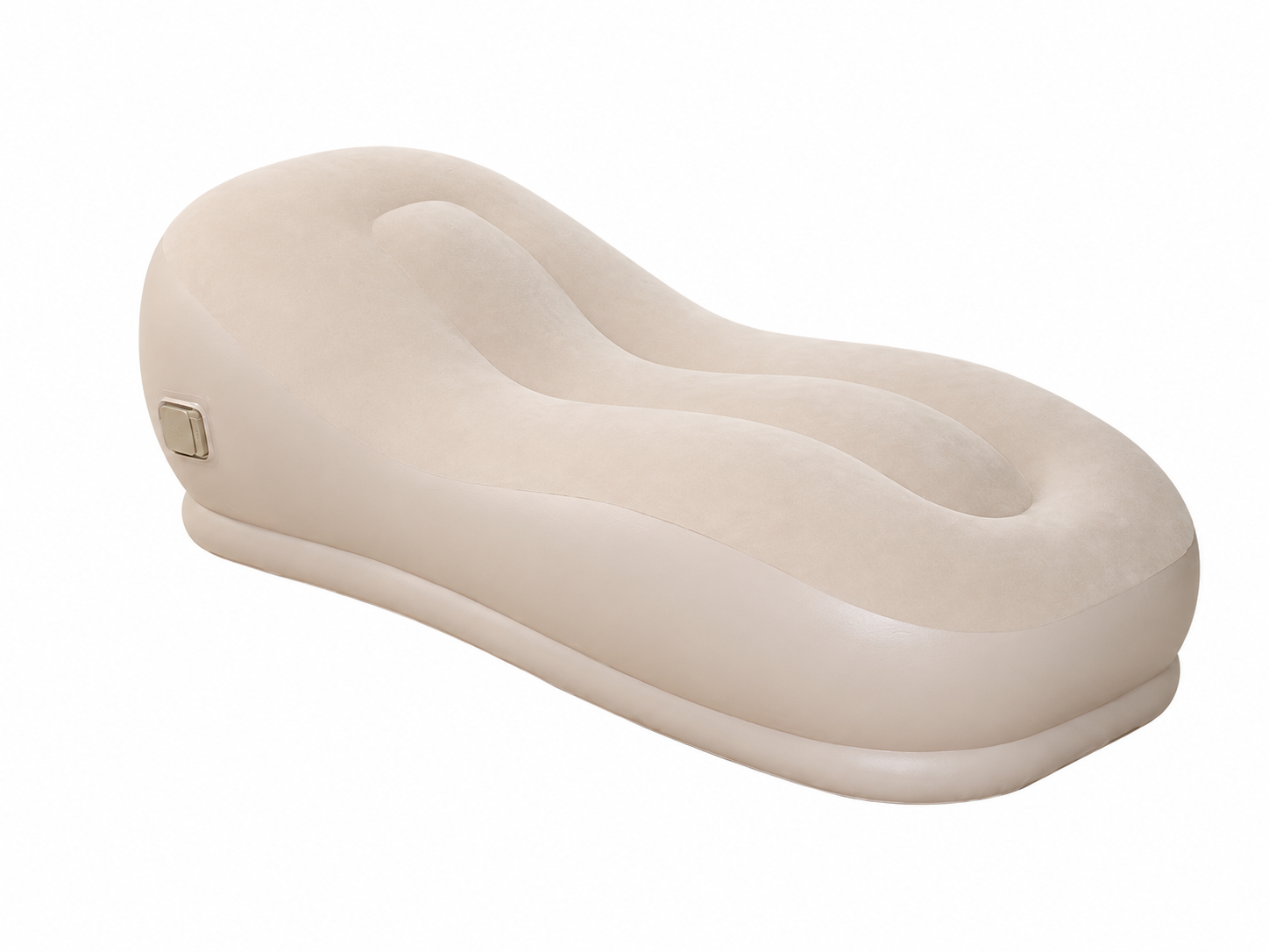 Inflatable Lounge Sofa with Built-in Air Pump 