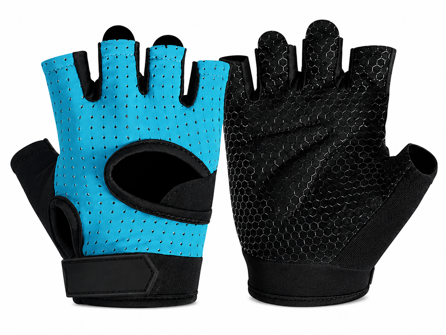 Ultra-Thin Short Training Gloves / Anti-Slip Fitness Gloves 