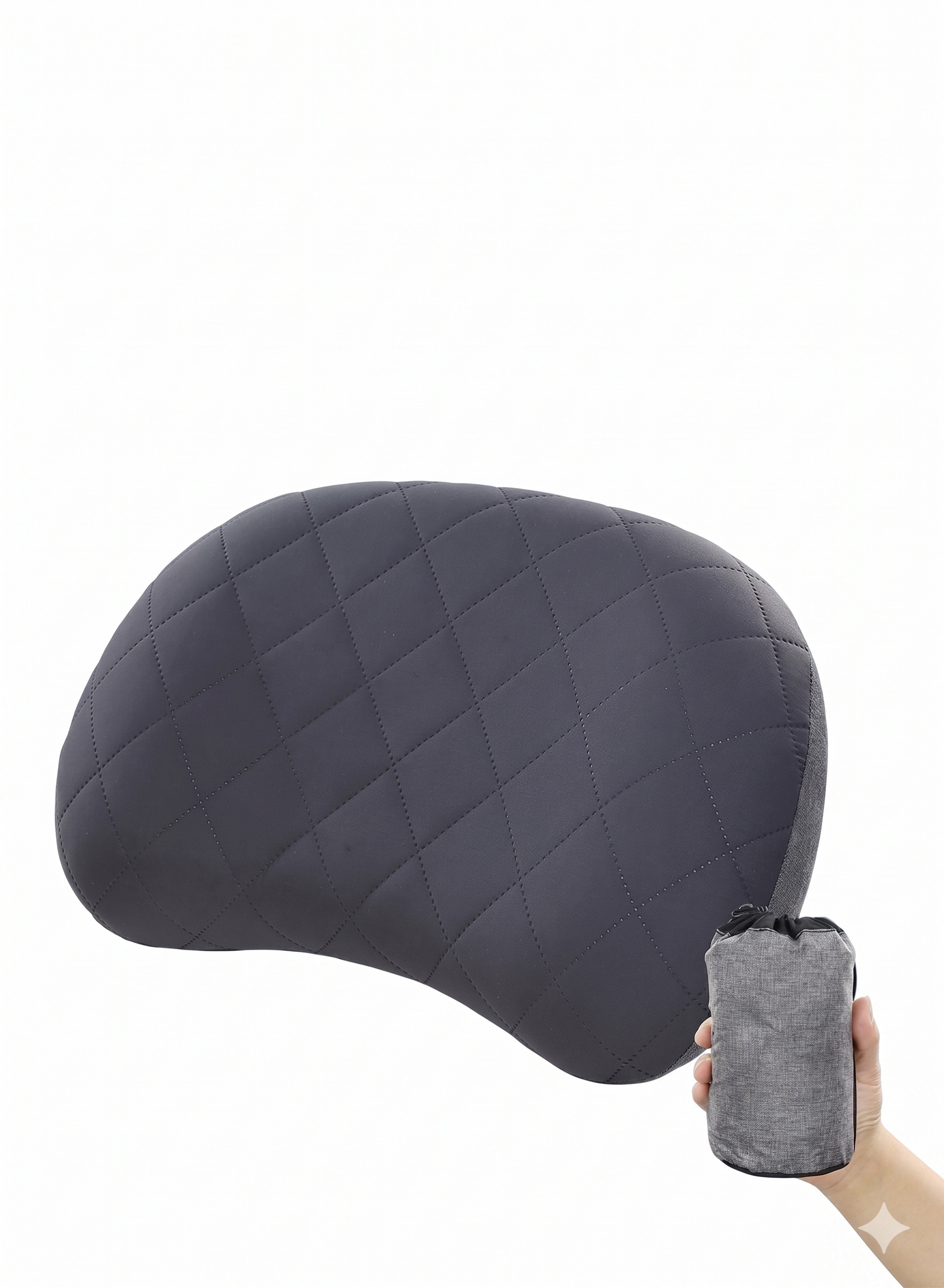 Ergonomic Inflatable Camping Pillow