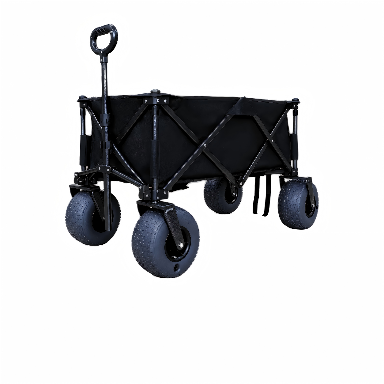 Heavy-Duty All-Terrain Folding Utility Wagon-2