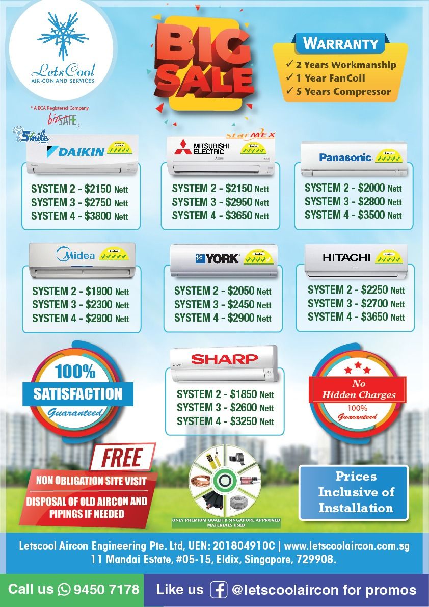 Aircon Promotions