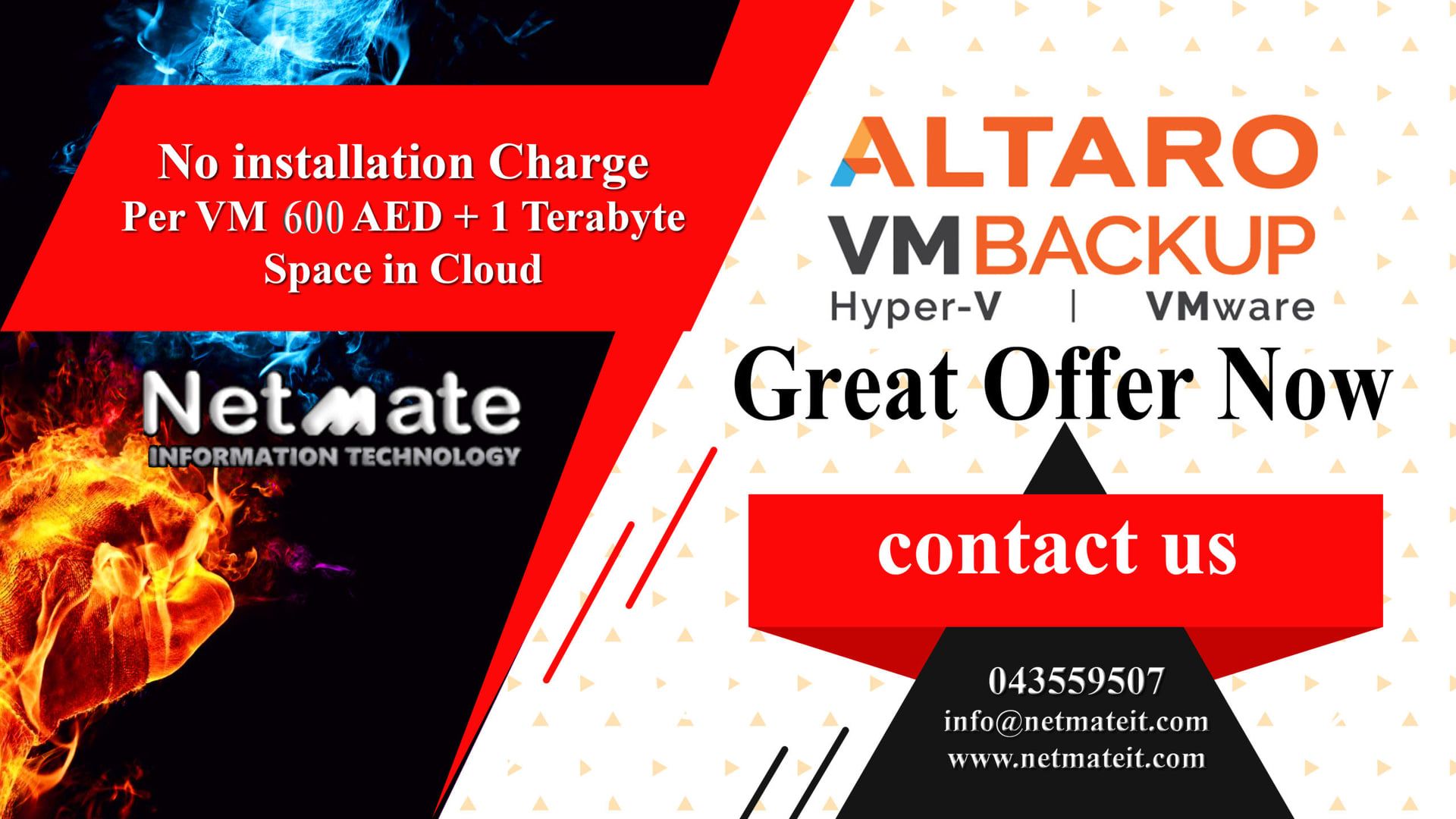 Best Altaro Vm Backup Services in Dubai Hyper-v And VM Ware 