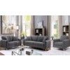 Jozel Fabric Sofa Set - Dark Grey