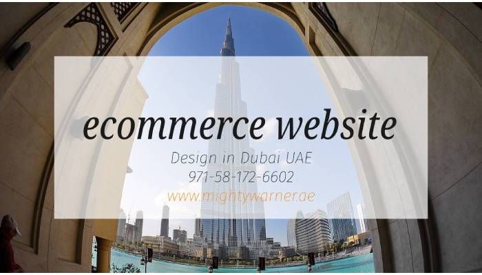 eCommerce website development company in Dubai 
