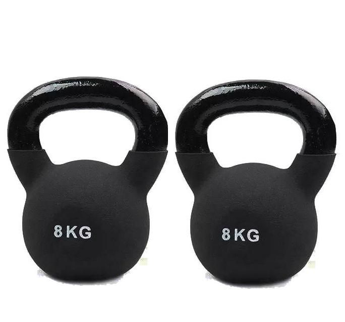 Cast Iron Coated 8kg, 10kg, 12kg, 16kg, 20kg Kettlebell (Pre Order for May 23rd)